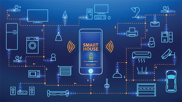 کنترل خانه هوشمند با موبایل