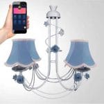 کنترل لوستر با گوشی