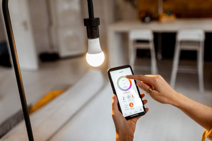 لامپ هوشمند برای کنترل لامپ با گوشی