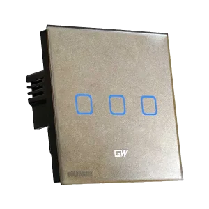 کلید لمسی سه پل گلدور